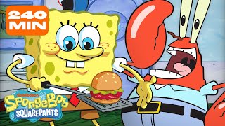 4 HOURS of SpongeBob 🧽 | @SpongeBobOfficial