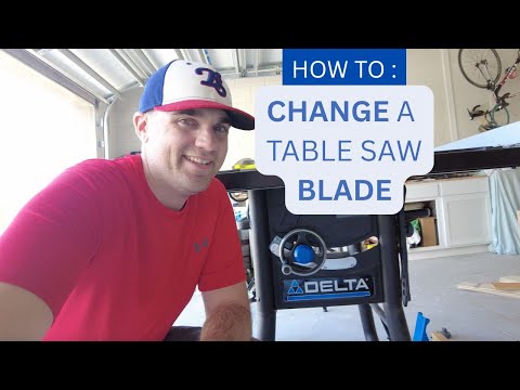 How to Change a Table Saw Blade | Delta Table Saw