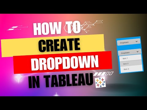 Tableau Overview- How to create drop down filter | Tableau tutorial for Beginners