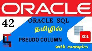 PSEUDO COLUMN with examples | Oracle SQL tutorial in TAMIL @learncodetodaytamil