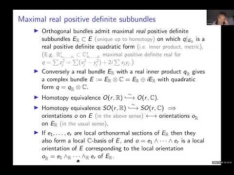 Richard Thomas, "Square root Euler classes and counting sheaves on Calabi-Yau 4-folds"
