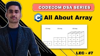 All about array || C++ || DSA || Lec-7