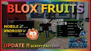 BLOX FRUITS Script No Key AUTO FARM, FRUIT MASTERY, SEA EVENT, PREHISTORIC, AUTO RAID, NEW DUNGEON 🌐