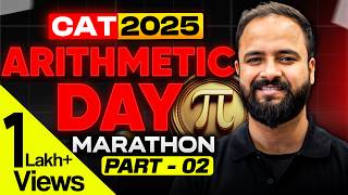 CAT 2025 Complete Arithmetic Day Marathon [ RESUMED ] || Quants By Raman Sir