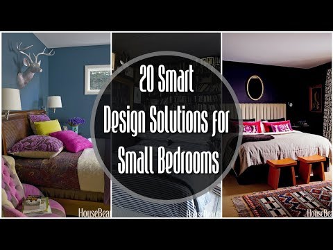 20 SMART DESIGN SOLUTIONS FOR SMALL BEDROOMS
