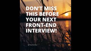 #javascript #interviewpre #frontendtips #ui #viralvideo
