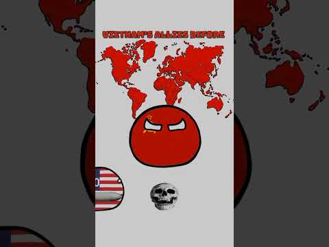 Vietnam's Allies Now and Then #countryballs #history #subscribe #edit #shorts #trending #ytshorts