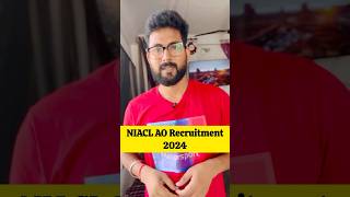 NIACL AO Notification 2024 #jobs