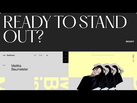 2025 Web Design trends: follow or set them? Art Direction tutorial