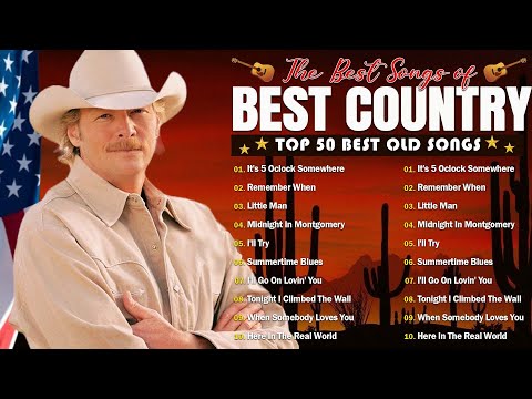 Alan Jackson Greatest Hits Mix Full Album 📯 The Best Songs of Alan Jackson📯 Best Old Country Music