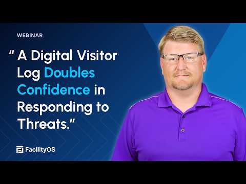 How Digital Visitor Logs & Real-Time Headcounts Improve Emergency Response | Webinar Preview