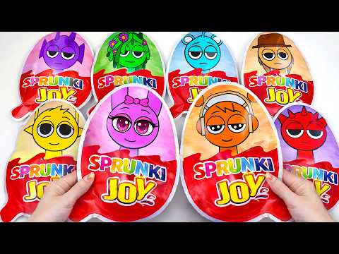 Paper DIY💖Kinder JOY SPRUNKI Blind Bag Unboxing ASMR 🥚 How To Make SPRUNKI Paper Blind Box |Tana DIY