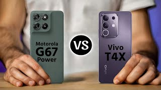 Motorola G67 Power Vs Vivo T4X || Full Specs Comparison
