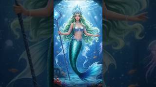 Queen of the Waves 👑🌊✨ #MermaidQueen #OceanMagic #SeaGoddess #UnderwaterDream #SeaVibes #mermaid