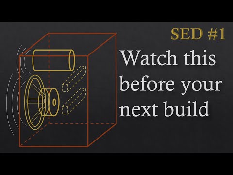 How to design speaker enclosure, basics | 2 things to get right in enclosure design