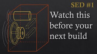 How to design speaker enclosure, basics | 2 things to get right in enclosure design