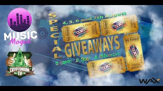 4 Days 4 Winners Event | DAY 1 | MusicMogul Hip Hop and R&B Pack | #musicmogulNFT #wax #nft