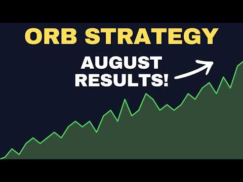 ORB Strategy Results from My Algo Trading Bot – August Update