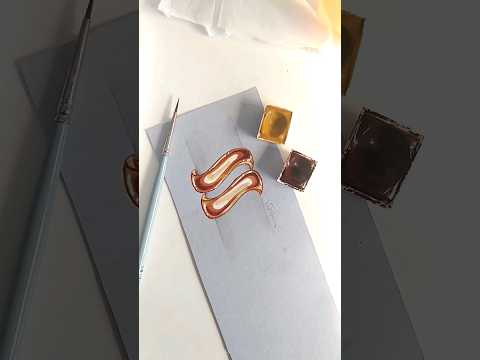 🎨🖌️ #jewelrydesign #paintingtutorial #jewelry #artoftheday #artwork #shortsyoutube #arts #watercolor