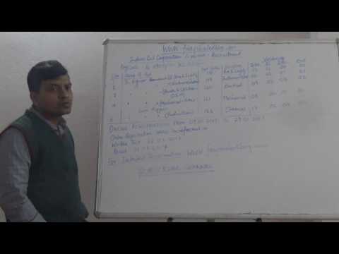 IOCL Recruiting Students