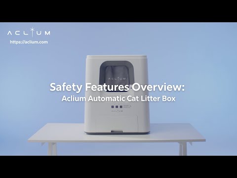 User Guide | Automatic Cat Litter Box | Safety Features Overview