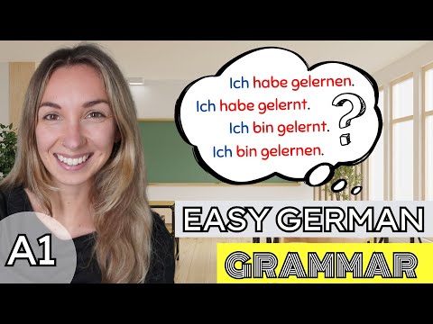 Easy German Lesson: PERFECT TENSE (German Grammar | Deutsche Grammatik)