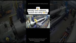 ⚠️ INSANE Heavy Lathe SMASHES Apart FAST 😳⚙️ #workfails