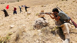 Ramin the sniper, surrendering Afshin's mother's men and taking their weapons😡