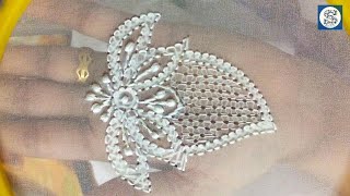 Chikankari Embroidery Tutorial, Jali Work / Net Hand  Embroidery, Kurti Design by Shab Embroideryish