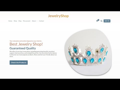 WordPress Jewelry Shop Theme