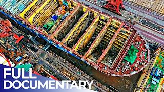 Construction of the Largest Container Ship Ever Built | Mega Projects | FD Engineering