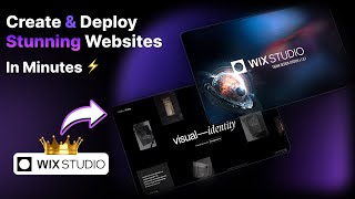 Best Website Builders for Graphic Designers | Wix Studio🔥