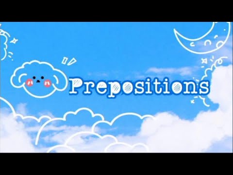 Parts of Speech (Prepositions) Part-6