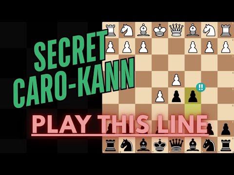 The BEST Caro-Kann Setup to CRUSH e4 Players!