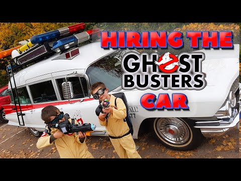 Hiring The Real Ghostbusters Car - Birthday Treat