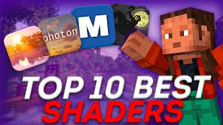 10 Shaders That Make Minecraft Look INSANE
