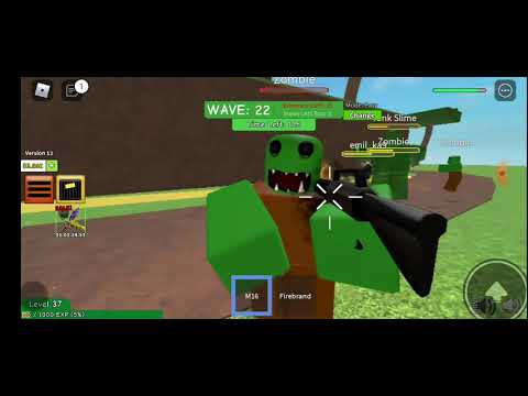 zombie attack grinding gameplay [mobile]
