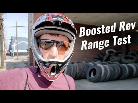 Boosted Rev Scooter - Range Test