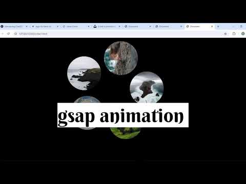 Scrolling animation using html css JavaScript #coding#html#css3#javascript#gsap#animation  #chatgpt