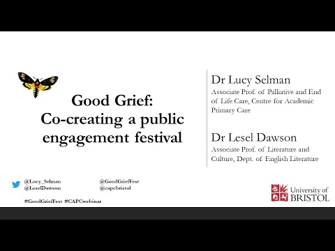 Good Grief: Co creating a public engagement festival