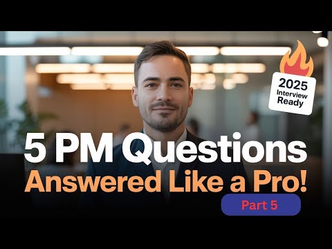5 Project Management Interview Questions with Expert Answers Part 5 | Crack Any PM Role!