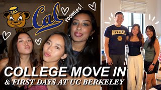 COLLEGE MOVE IN + MY FIRST DAYS AT CAL | *freshman year* UC Berkeley