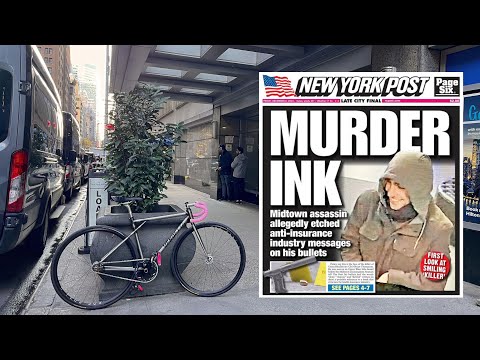 UnitedHealthcare CEO Shooter Bike Route | Fixed Gear NYC