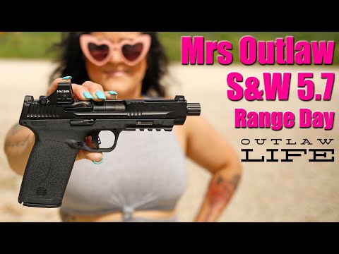 Mrs. Outlaw's Range Day with the S&W M&P 5.7