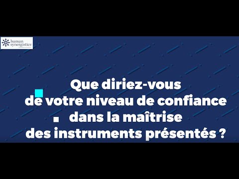 Témoignages ateliers accréditations Human Synergistics