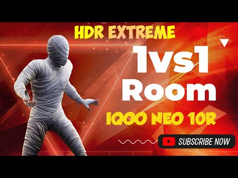 iQoo Neo 10r HDR extreme gameplay! 1vs1 room challenge! #iqooneo10r