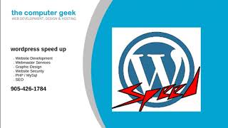 wordpress speed up