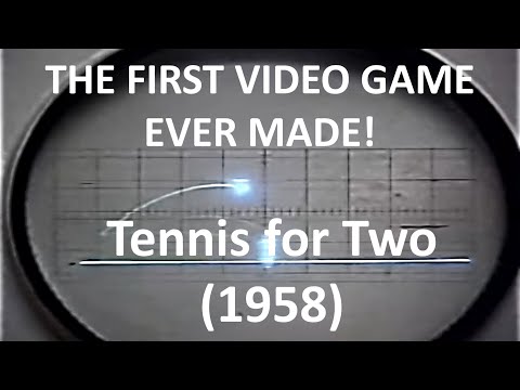 Tennis for Two (1958) - One Of The First Video Games Ever Made