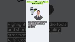 🐛 Quick Android Debugging Tips! ⚡ Fix Errors Fast 🚀 | #shorts | #aigeneratedvideos