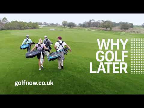 Why golf later when you can GOLFNOW?